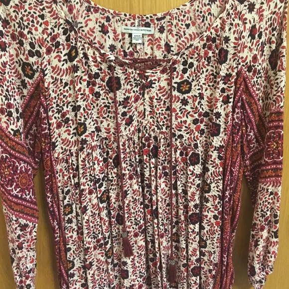 American Eagle quarter-sleeved boho dress - Picture 3 of 4
